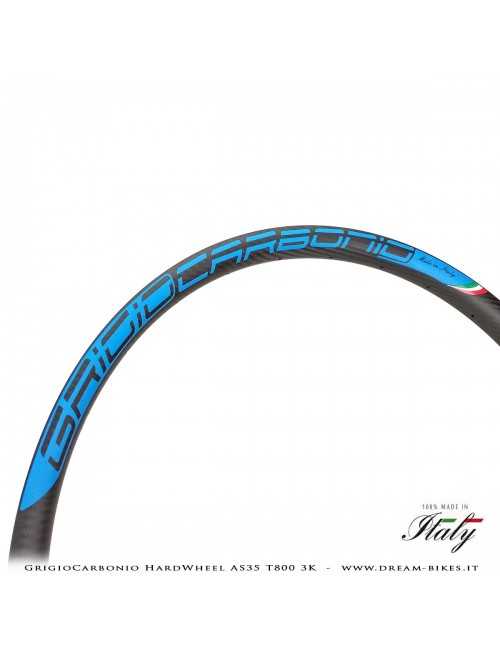 GrigioCarbonio HardWheel AS35 T800 3K Carbon 29" Clincher Rim 360 gr.