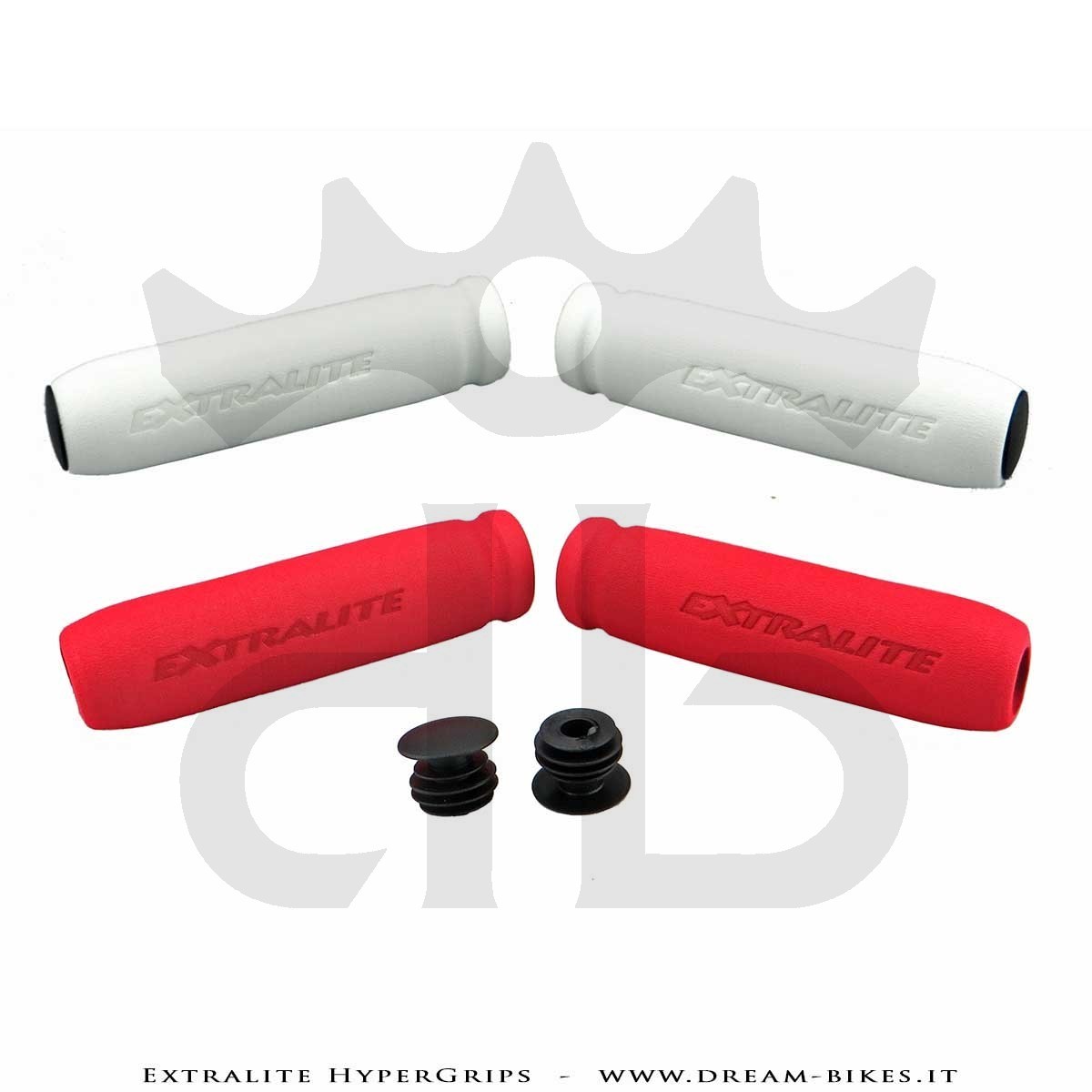 Extralite HyperGrips Manopole EVA Foam 7 gr. (La Coppia)
