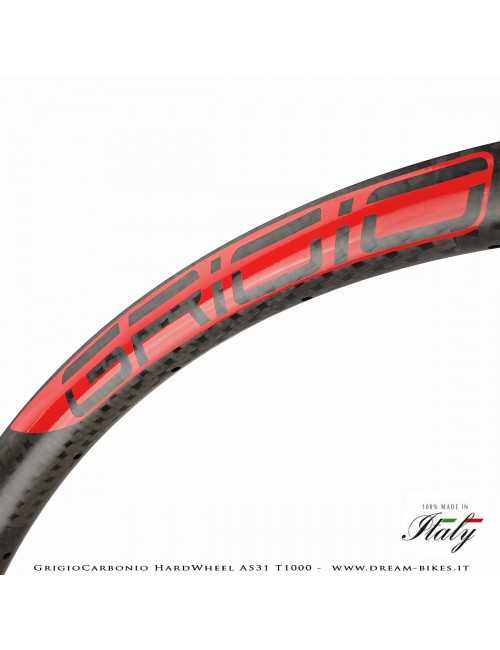 GrigioCarbonio HardWheel AS31 T1000  Carbon 29" Clincher Rim 290 gr.