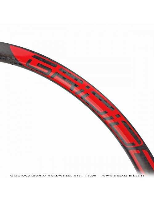 GrigioCarbonio HardWheel AS31 T1000  Carbon 29" Clincher Rim 290 gr.
