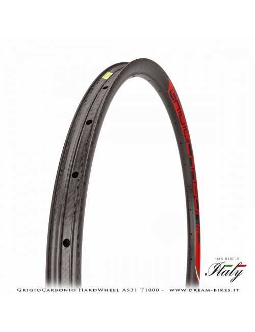 GrigioCarbonio HardWheel AS31 T1000  Carbon 29" Clincher Rim 290 gr.