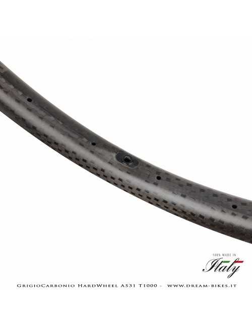 GrigioCarbonio HardWheel AS31 T1000  Carbon 29" Clincher Rim 290 gr.