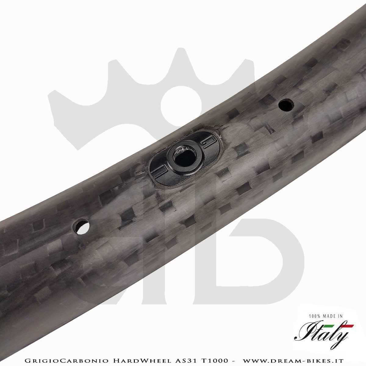 GrigioCarbonio HardWheel AS31 T1000  Carbon 29" Clincher Rim 290 gr.