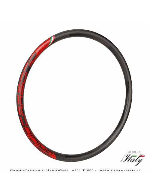 GrigioCarbonio HardWheel AS31 T1000  Carbon 29" Clincher Rim 290 gr.