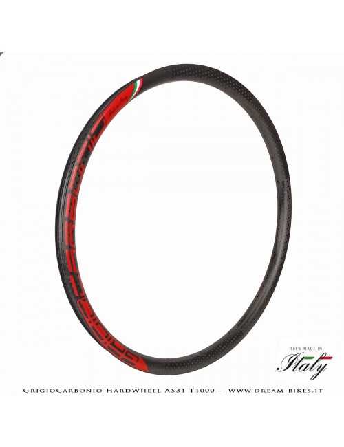 GrigioCarbonio HardWheel AS31 T1000  Carbon 29" Clincher Rim 290 gr.