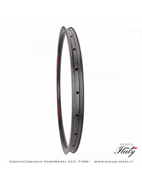 GrigioCarbonio HardWheel AS31 T1000  Carbon 29" Clincher Rim 290 gr.