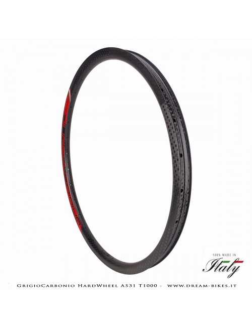 GrigioCarbonio HardWheel AS31 T1000  Carbon 29" Clincher Rim 290 gr.