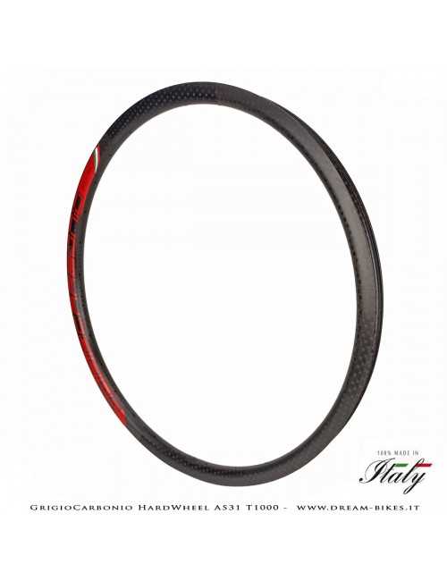 GrigioCarbonio HardWheel AS31 T1000  Carbon 29" Clincher Rim 290 gr.