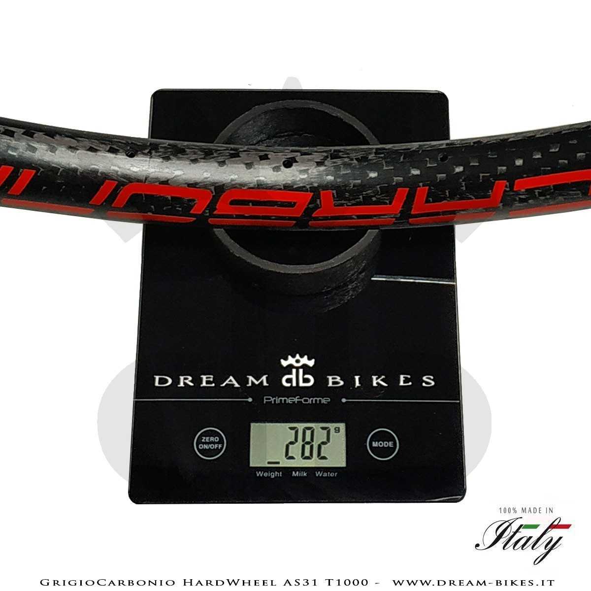 GrigioCarbonio HardWheel AS31 T1000  Carbon 29" Clincher Rim 290 gr.