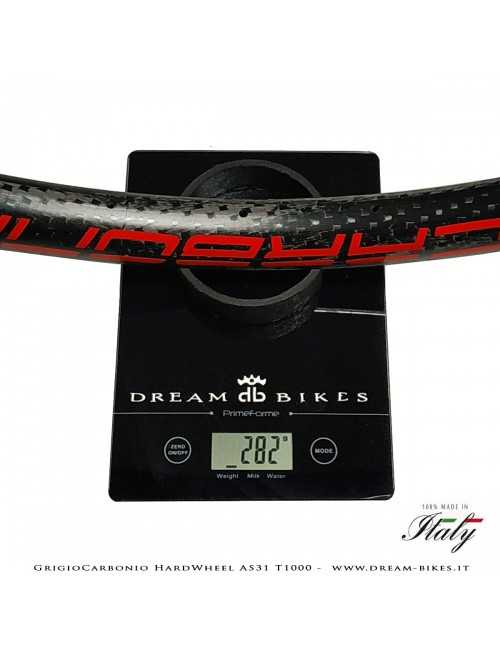 GrigioCarbonio HardWheel AS31 T1000  Carbon 29" Clincher Rim 290 gr.