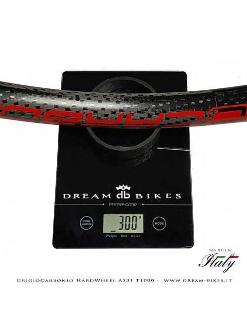 GrigioCarbonio HardWheel AS31 T1000  Carbon 29" Clincher Rim 290 gr.