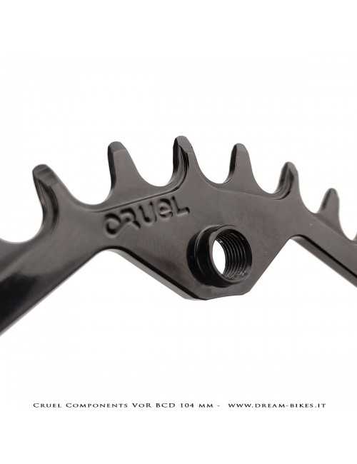 Cruel Components VoR BCD 104 mm Mono-Corona Ultraleggera In Alluminio