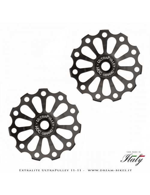 Extralite UltraPulley 11-11 Ultralight 11 Teeth Ceramic Jockey Wheels, Sram, Shimano, Campagnolo