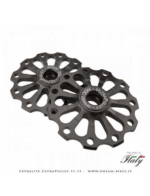 Extralite UltraPulley 11-11 Ultralight 11 Teeth Ceramic Jockey Wheels, Sram, Shimano, Campagnolo