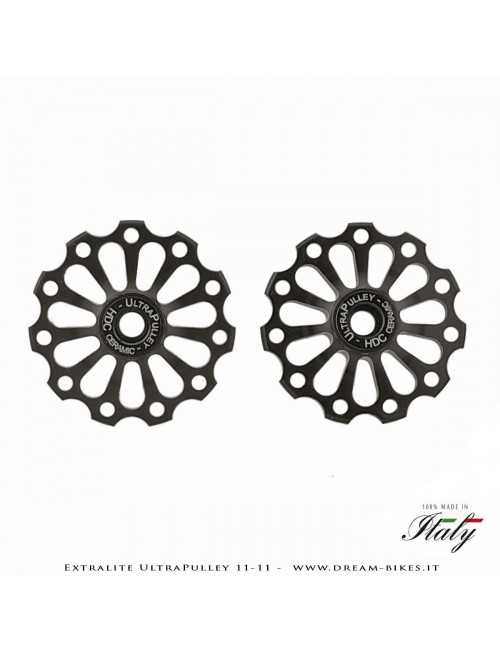 Extralite UltraPulley 11-11 Ultralight 11 Teeth Ceramic Jockey Wheels, Sram, Shimano, Campagnolo
