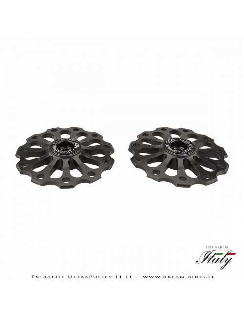 Extralite UltraPulley 11-11 Ultralight 11 Teeth Ceramic Jockey Wheels, Sram, Shimano, Campagnolo