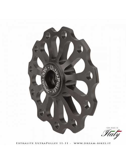 Extralite UltraPulley 11-11 Ultralight 11 Teeth Ceramic Jockey Wheels, Sram, Shimano, Campagnolo