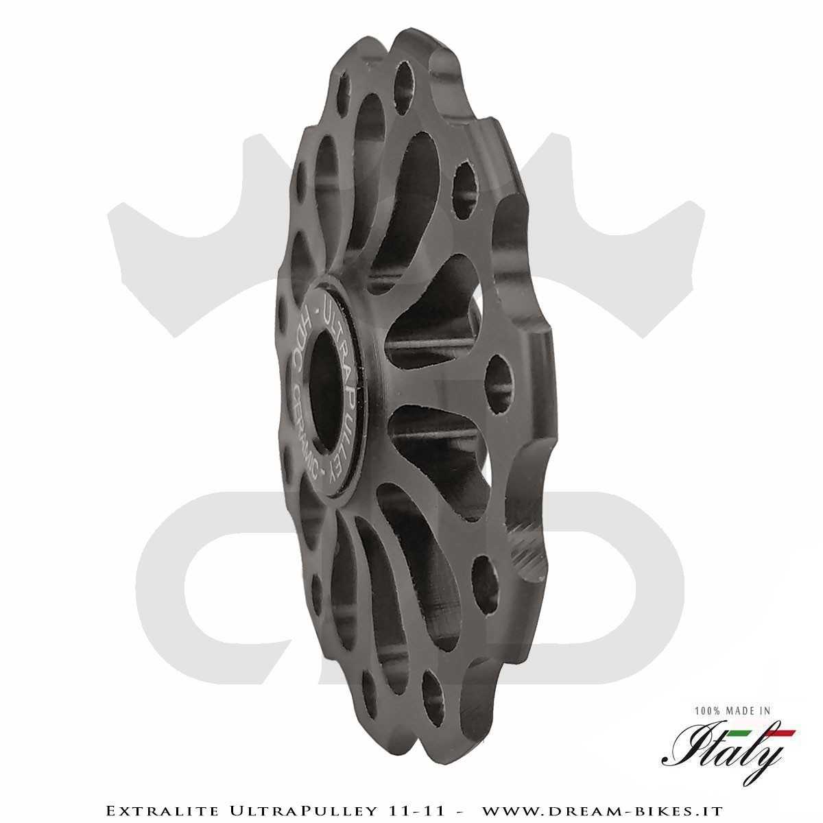 Extralite UltraPulley 11-11 Ultralight 11 Teeth Ceramic Jockey Wheels, Sram, Shimano, Campagnolo