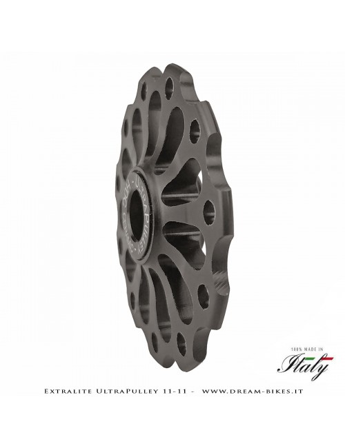 Extralite UltraPulley 11-11 Pulegge Cambio Ceramiche Ultralggere 11 Denti Sram, Shimano, Campagnolo