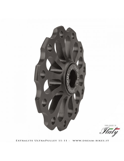 Extralite UltraPulley 11-11 Pulegge Cambio Ceramiche Ultralggere 11 Denti Sram, Shimano, Campagnolo