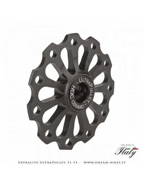 Extralite UltraPulley 11-11 Ultralight 11 Teeth Ceramic Jockey Wheels, Sram, Shimano, Campagnolo