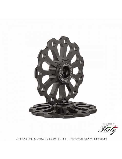 Extralite UltraPulley 11-11 Ultralight 11 Teeth Ceramic Jockey Wheels, Sram, Shimano, Campagnolo