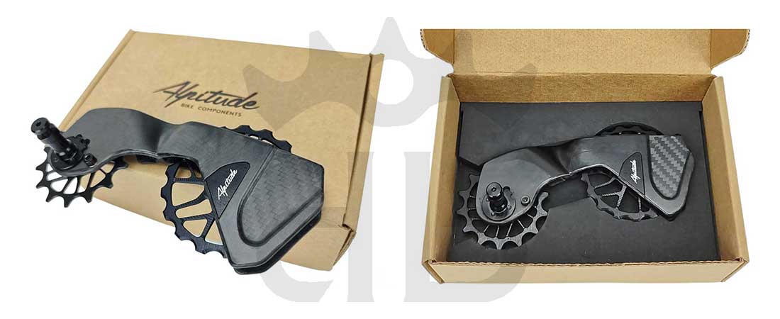 Alpitude Brandtal ODC - Gabbia Cambio Completa Carbon 12v con Pulegge Oversize e Cuscinetti Ceramici - Da 69 gr.