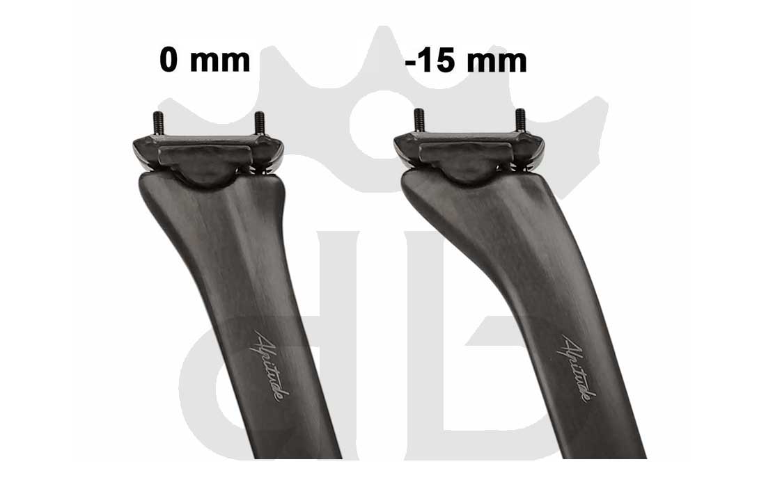 Alpitude Tonale Ultralight Carbon Aero Seatpost for Specialized Tarmac SL8 from 88 gr.