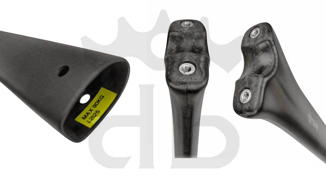 Alpitude Tonale Ultralight Carbon Aero Seatpost for Specialized Tarmac SL8 from 88 gr.