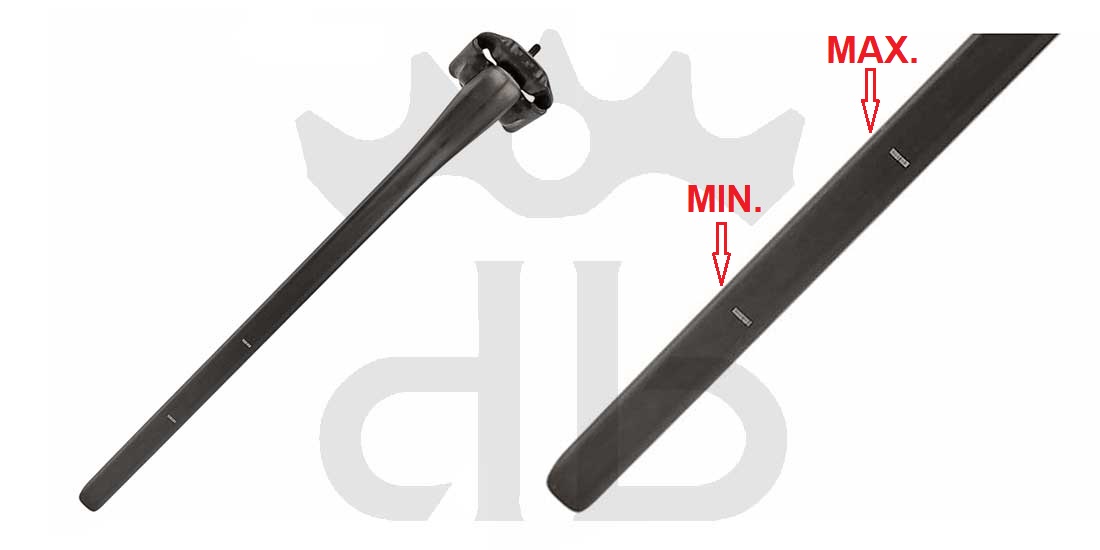 Alpitude Tonale Ultralight Carbon Aero Seatpost for Specialized Tarmac SL8 from 88 gr.