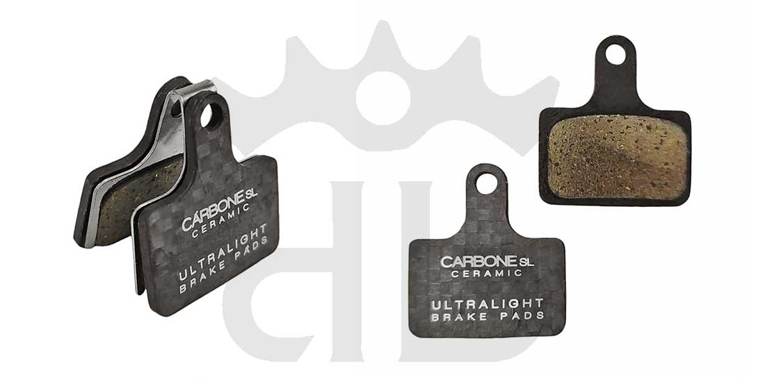AMP Pastiglie Freno Carbone SL Ceramic - Shimano Dura-Ace - Ultegra - XTR M9100 - 7.8 gr