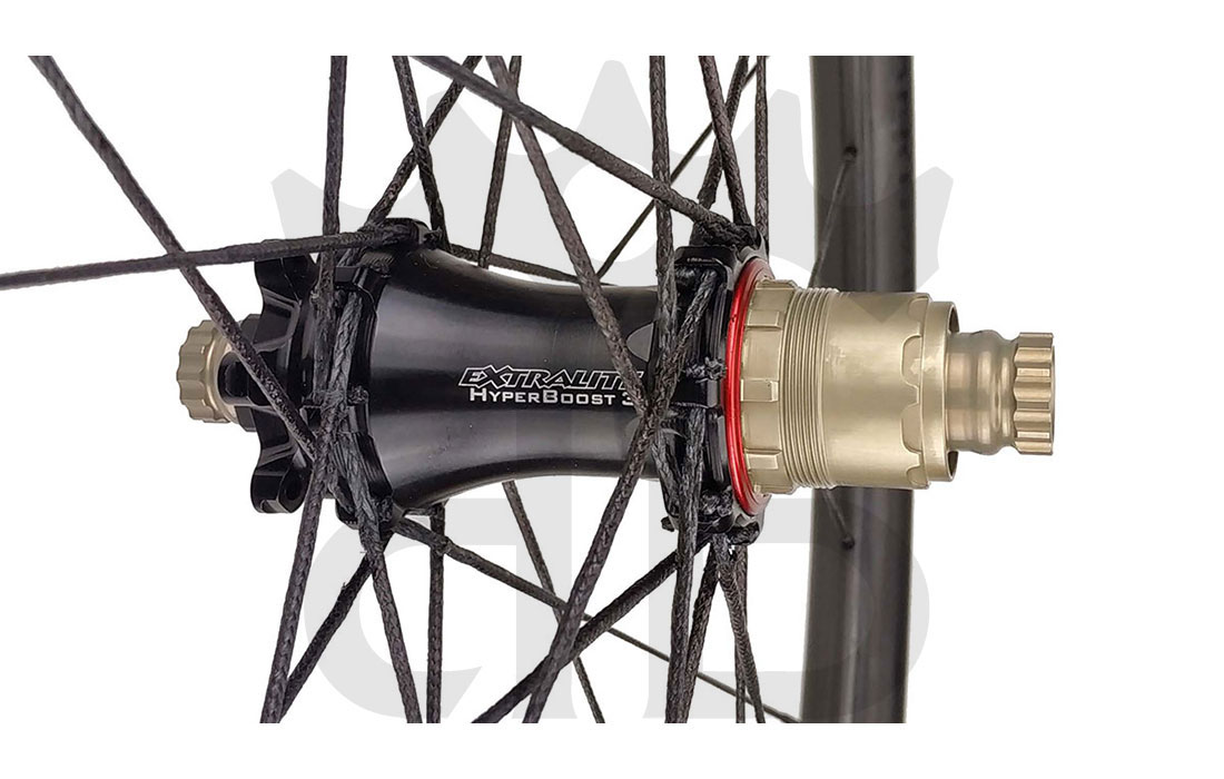 Ruote 29" Berg Ratheberg 30.6 XC UL - Extralite HyperBoost3 - Berd Dyneema - 895 gr.