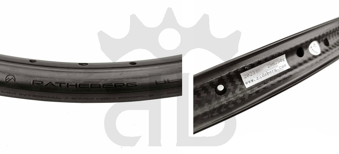 Ruote 29" Berg Ratheberg 30.6 XC UL - Extralite HyperBoost3 - Berd Dyneema - 895 gr.