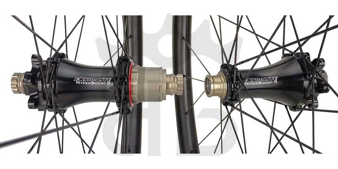 Ruote 29" Berg Ratheberg 30 XC SL - Extralite HyperBoost3 - Alpina Hyperlite - 1070 gr.