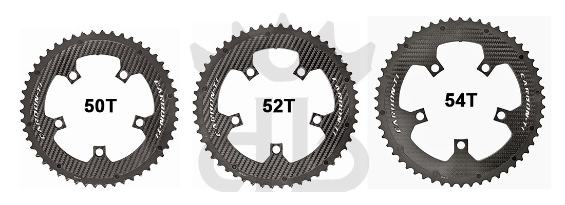 Carbon-Ti X-CarboRing EVO BCD 110 mm (5 Bracci) Corona Ultraleggera In Alluminio/Carbonio