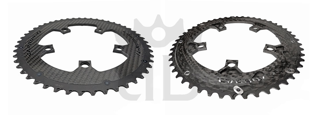 Carbon-Ti X-CarboRing EVO BCD 110 mm (5 Bracci) Corona Ultraleggera In Alluminio/Carbonio