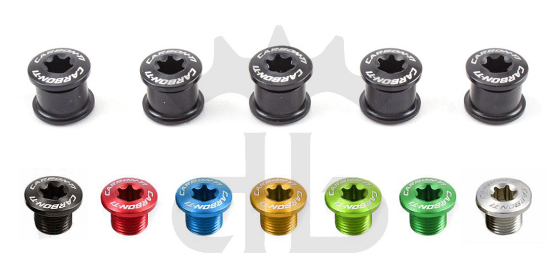 Carbon-Ti X-RoadCam BCD 110 mm (5 Bracci) Corona Asimmetrica