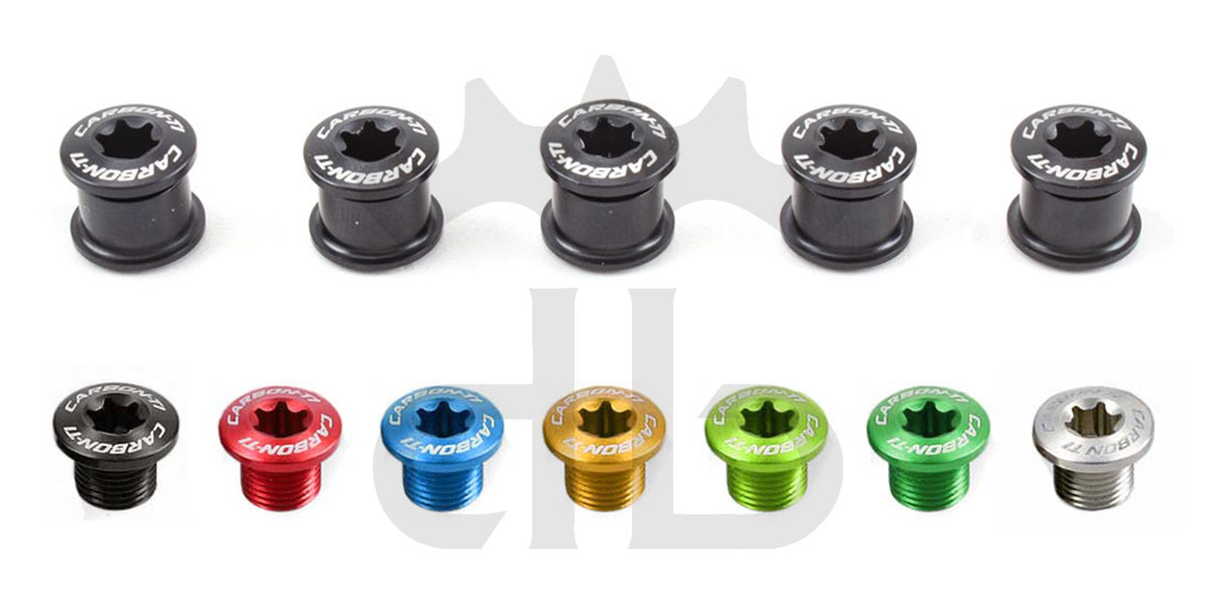 Carbon-Ti X-CarboRing X-AXS BCD 110 mm (5 Bracci) Corona Ultraleggera In Alluminio/Carbonio