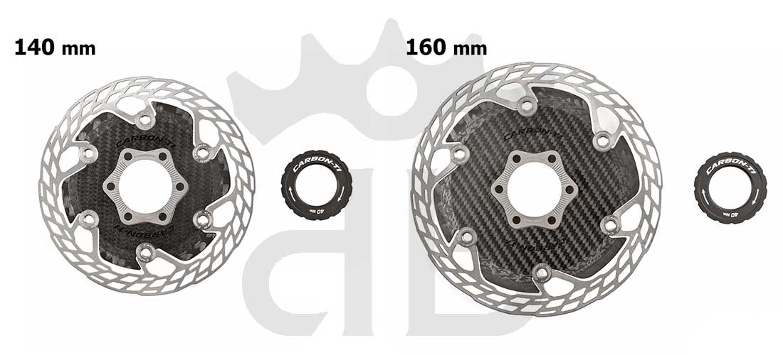 Carbon-Ti X-Rotor Aero Center Lock Disco Freno Aerodinamico