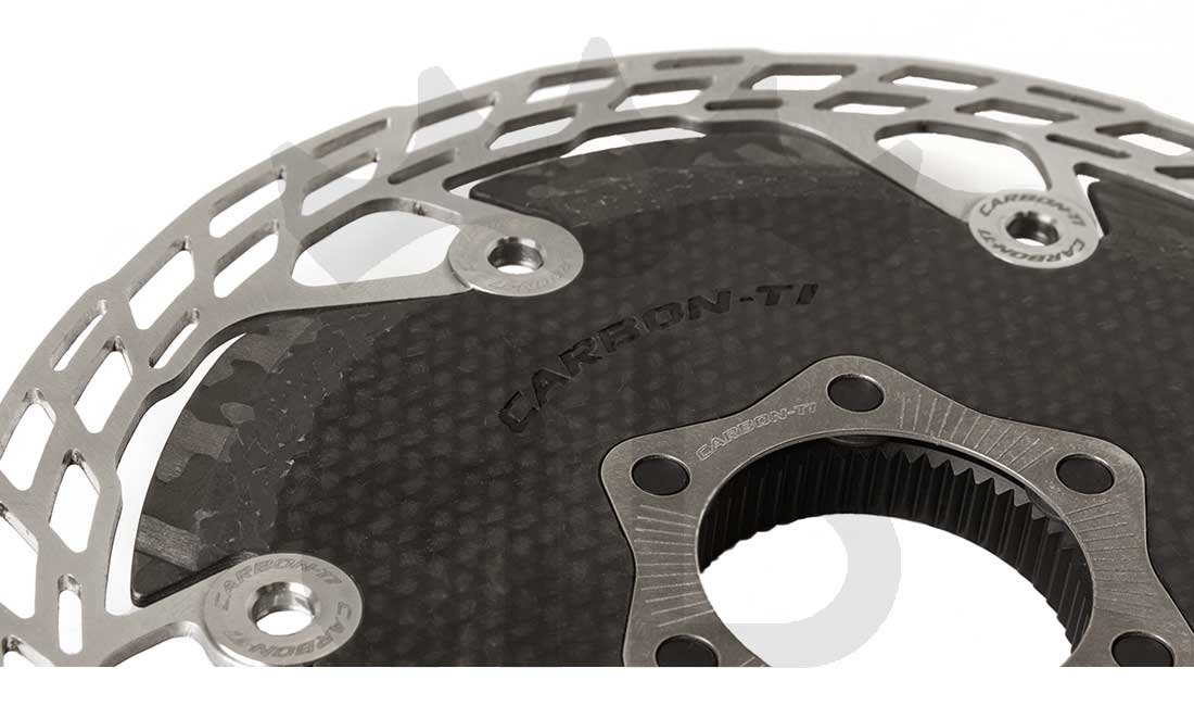 Carbon-Ti X-Rotor Aero Center Lock Disco Freno Aerodinamico