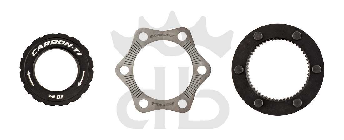 Carbon-Ti X-Rotor SteelCarbon 3 Center Lock Disco Freno