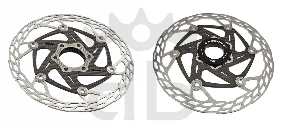 Carbon-Ti X-Rotor SteelCarbon 3 Center Lock Disco Freno