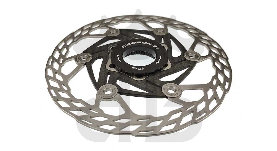 Carbon-Ti X-Rotor SteelCarbon 3 Center Lock Disco Freno