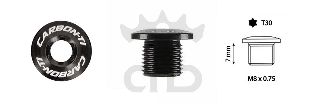 Carbon-Ti X-Fix X-Ring EVO Kit Bussole Corona Ultraleggere