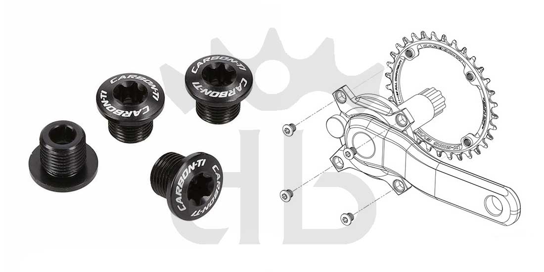Carbon-Ti X-Fix X-Ring EVO Kit Bussole Corona Ultraleggere