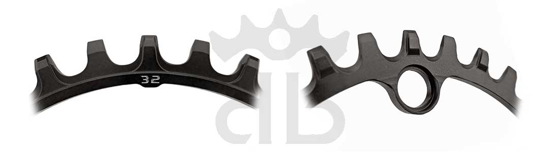 Carbon-Ti X-MonoSync Ti BCD 104 mm Monocorona in Titanio Nera