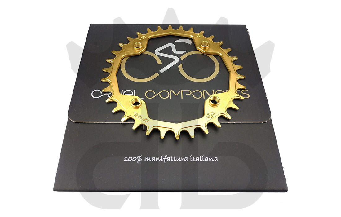 Cruel Components VoR BCD 104 mm Mono-Corona Ultraleggera In Alluminio
