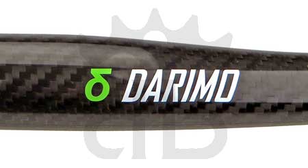 darimo carbon curva manubrio flat 6°