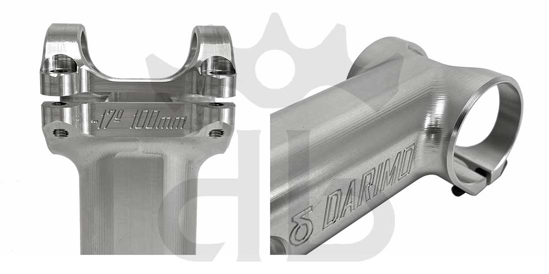 Darimo Carbon IX2AL Attacco Manubrio Ultraleggero In Alluminio CNC