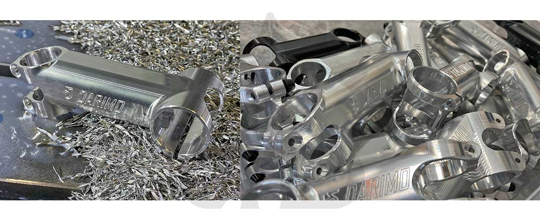 Darimo Carbon IX2AL Attacco Manubrio Ultraleggero In Alluminio CNC